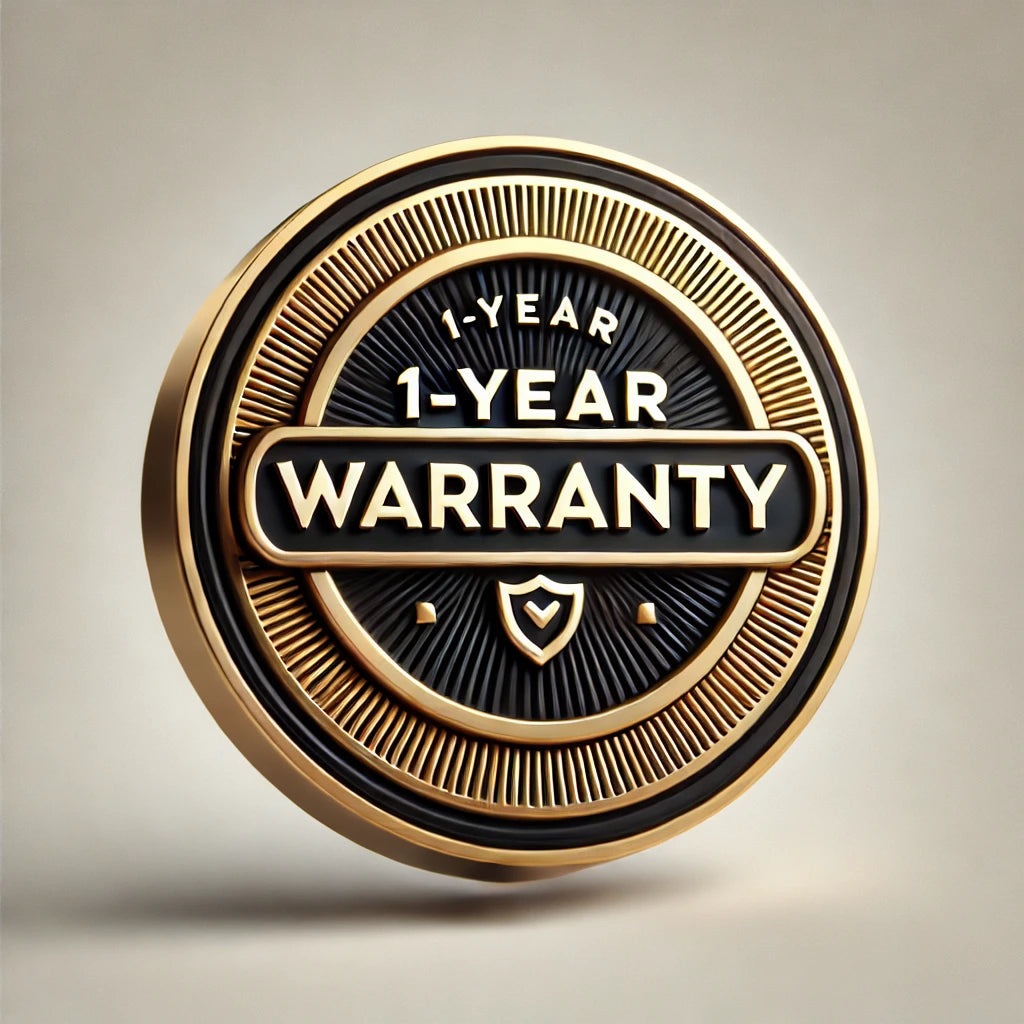 1 Year Warranty